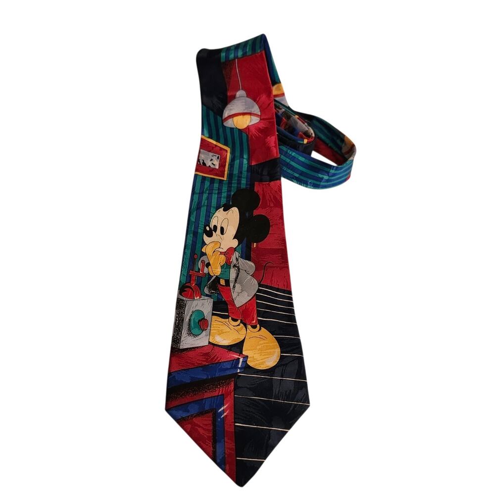 Mickey Unlimited Novelty Necktie Mickey Mouse Disney Festive Colorful